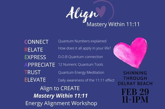 align with mastery event