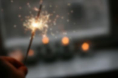 new year fire work image